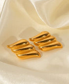 Minimalist 18K Gold-Plated Earrings - Body By J'ne