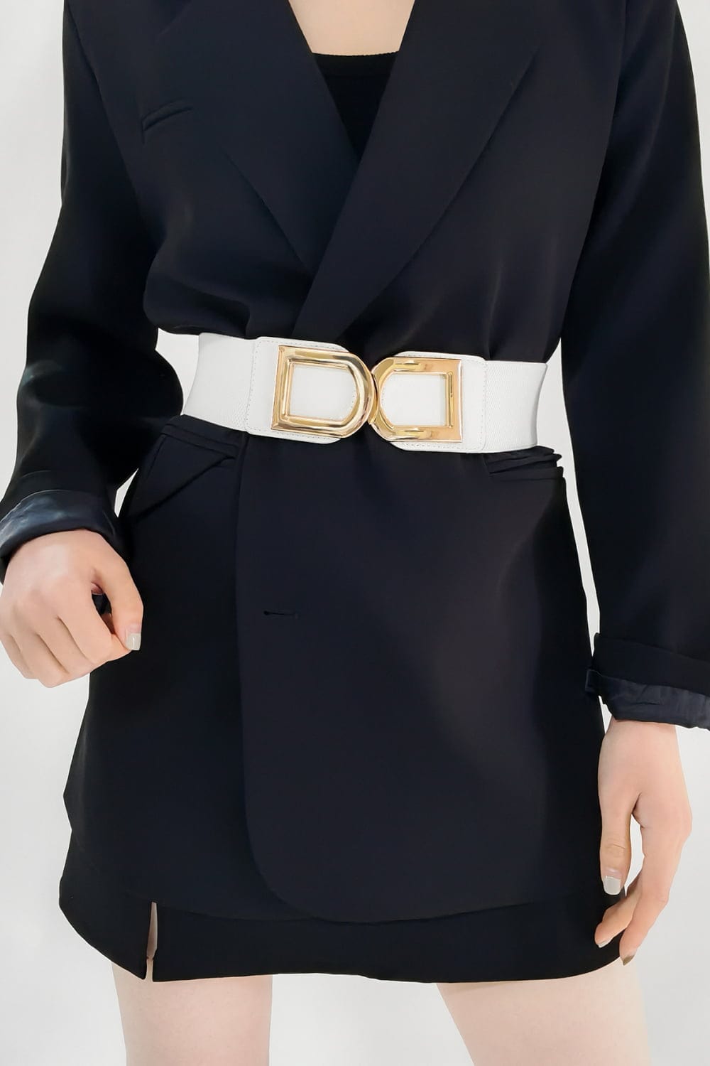 Double D Buckle PU Belt - Body By J'ne