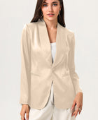 Long Sleeve Shawl Collar Blazer - Body By J'ne