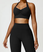 Halter Neck Active Bra - Body By J'ne