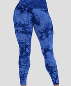 Printed High Waist Active Leggings - Body By J'ne