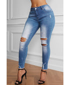 Faded Mid High Rise Jeans - Body By J'ne