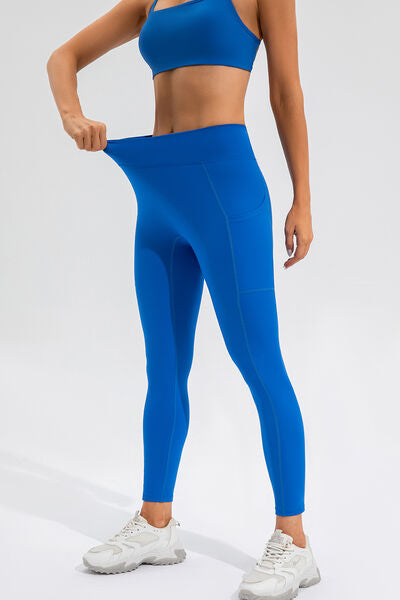 High Waist Active Leggings with Pockets - Body By J'ne