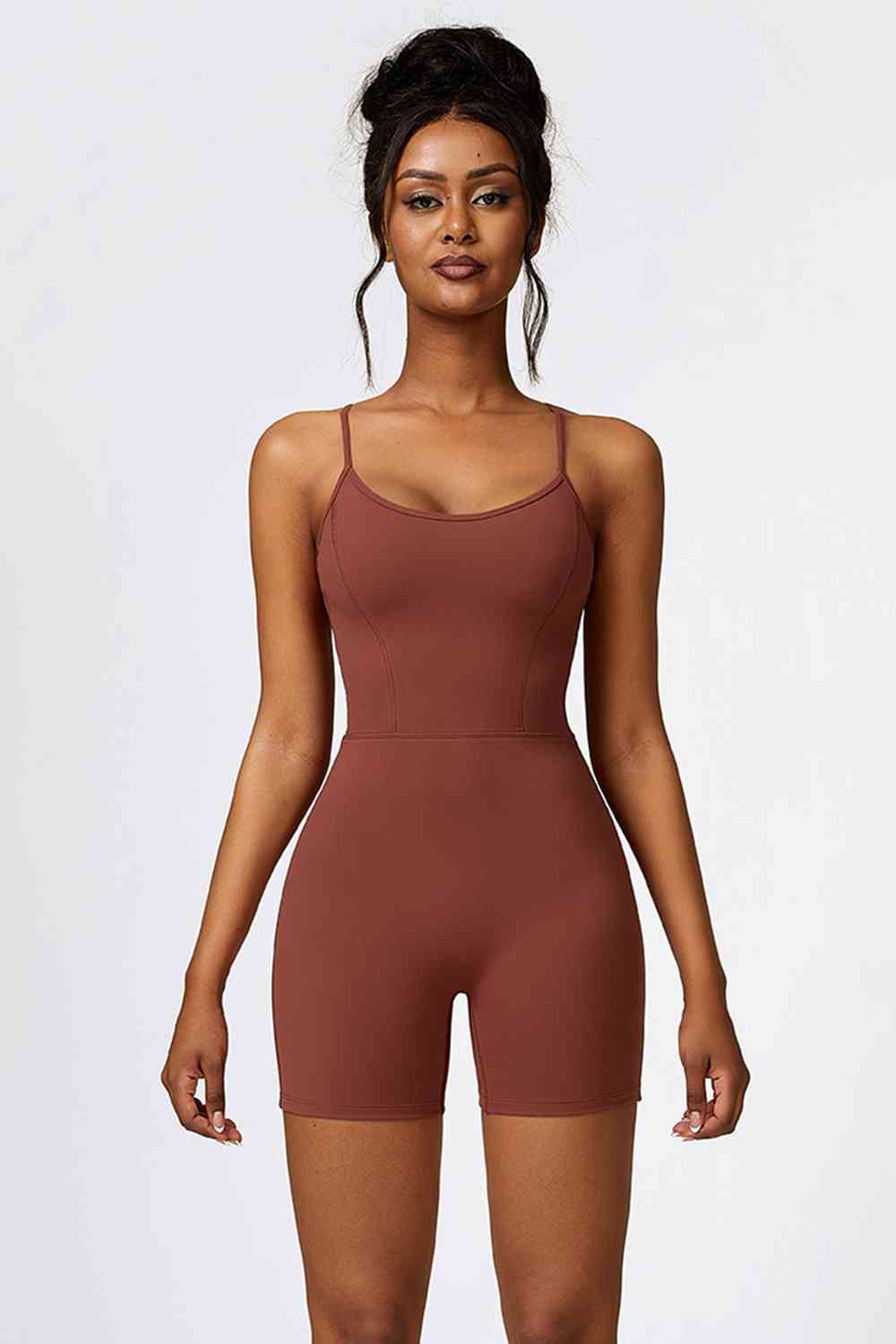 Halter Neck Sports Romper - Body By J'ne