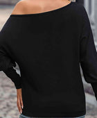 Pearl Trim Lantern Sleeve Top - Body By J'ne