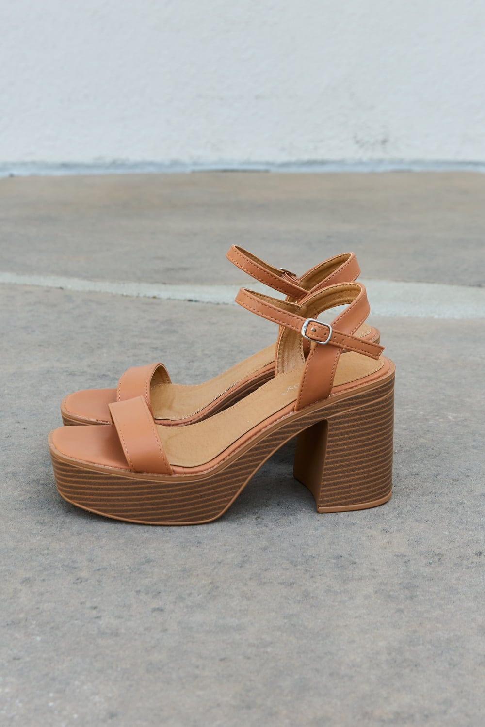 Feel It Platform Heel Sandals - Body By J'ne