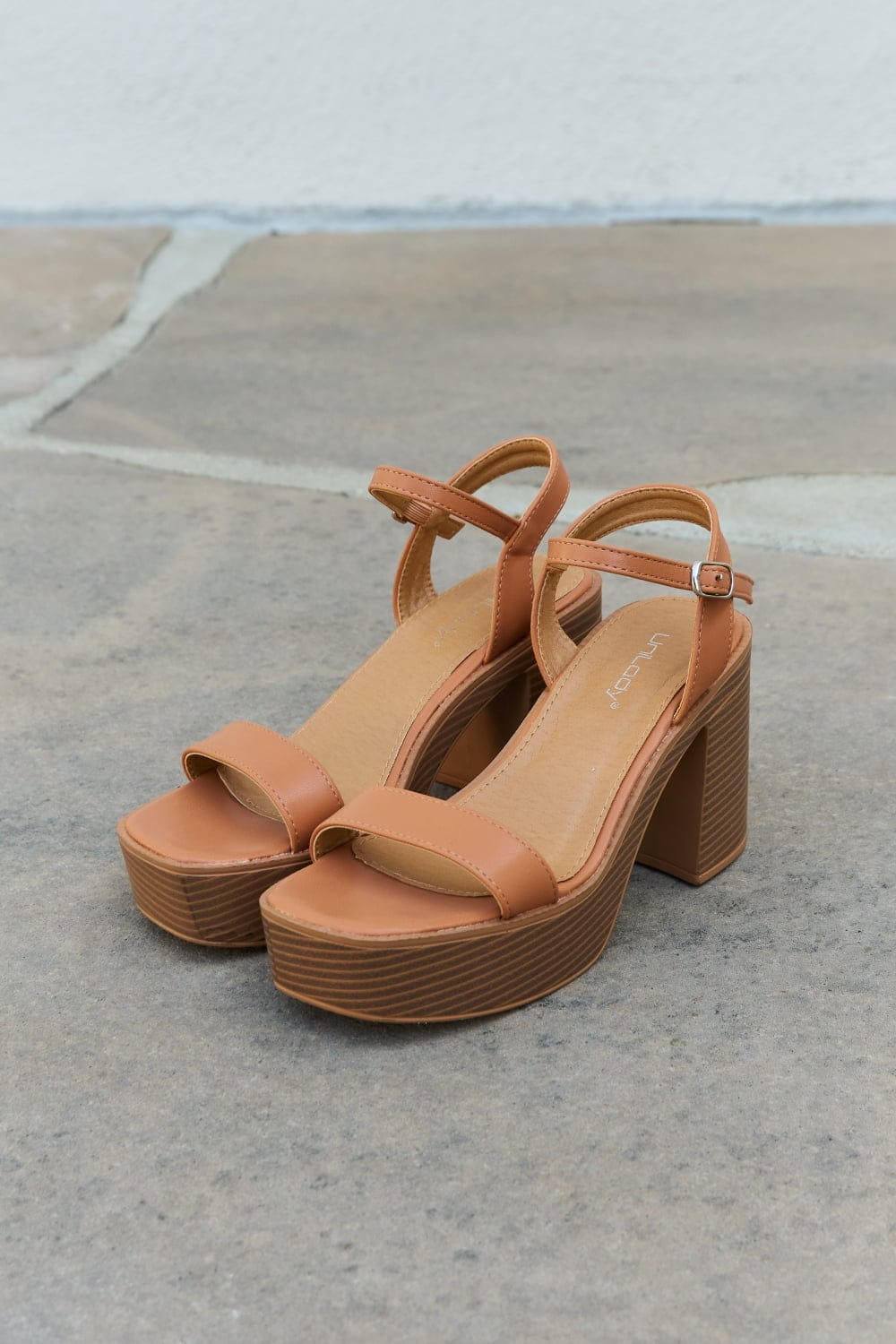 Feel It Platform Heel Sandals - Body By J'ne