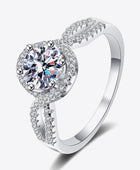 Feel The Joy 925 Sterling Silver Moissanite Ring - Body By J'ne