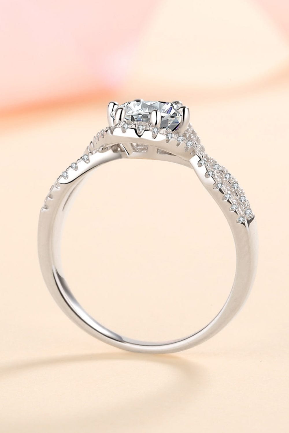 Feel The Joy 925 Sterling Silver Moissanite Ring - Body By J'ne