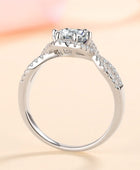 Feel The Joy 925 Sterling Silver Moissanite Ring - Body By J'ne