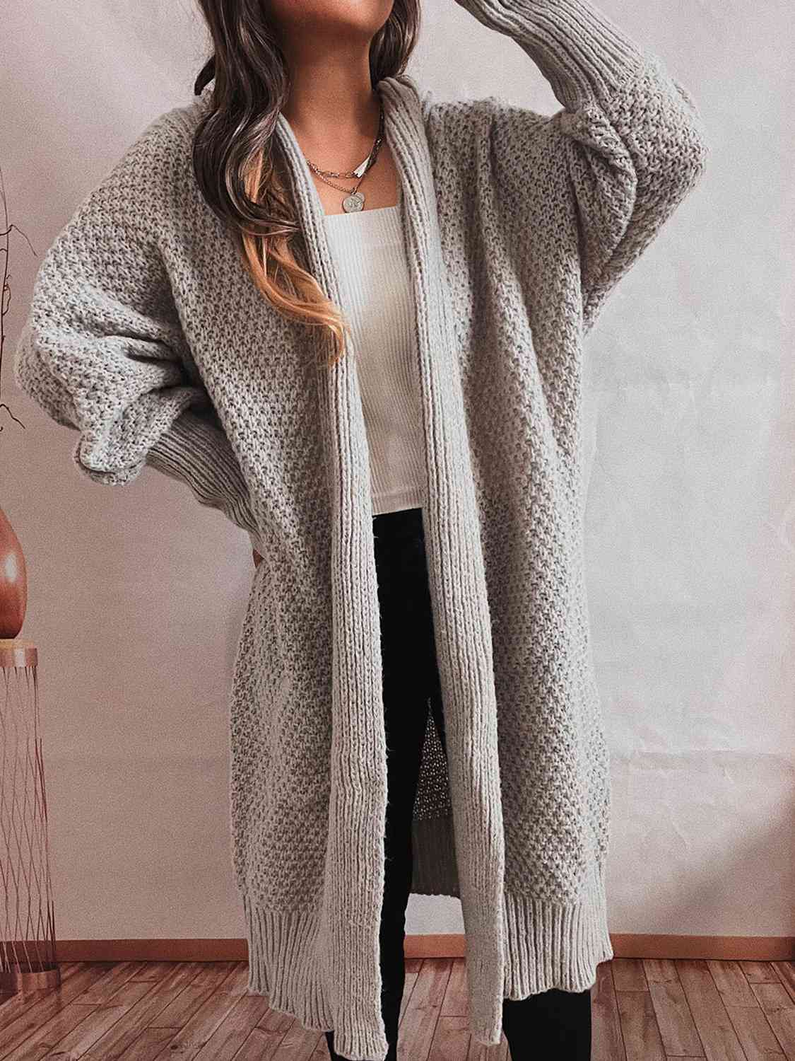Open Front Longline Cardigan - Body By J'ne