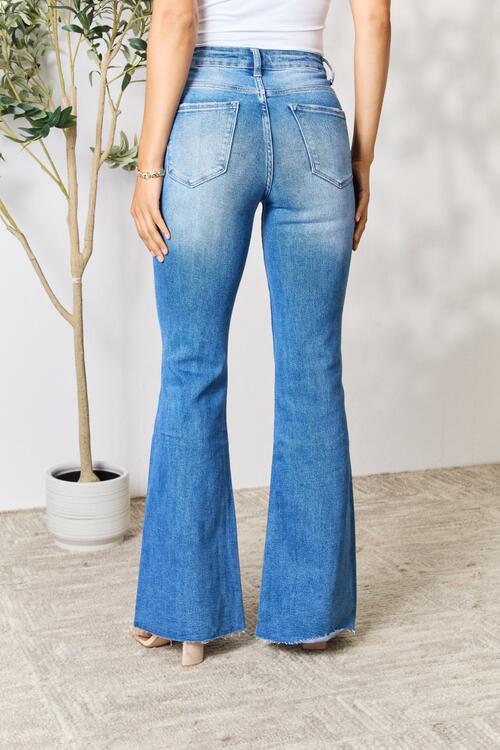 Slit Flare Jeans - Body By J'ne