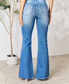 Slit Flare Jeans - Body By J'ne