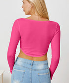 Ribbed Long Sleeve T-Shirt - Body By J'ne