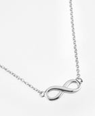 Figure 8 Lobster Clasp 925 Sterling Silver Necklace - Body By J'ne