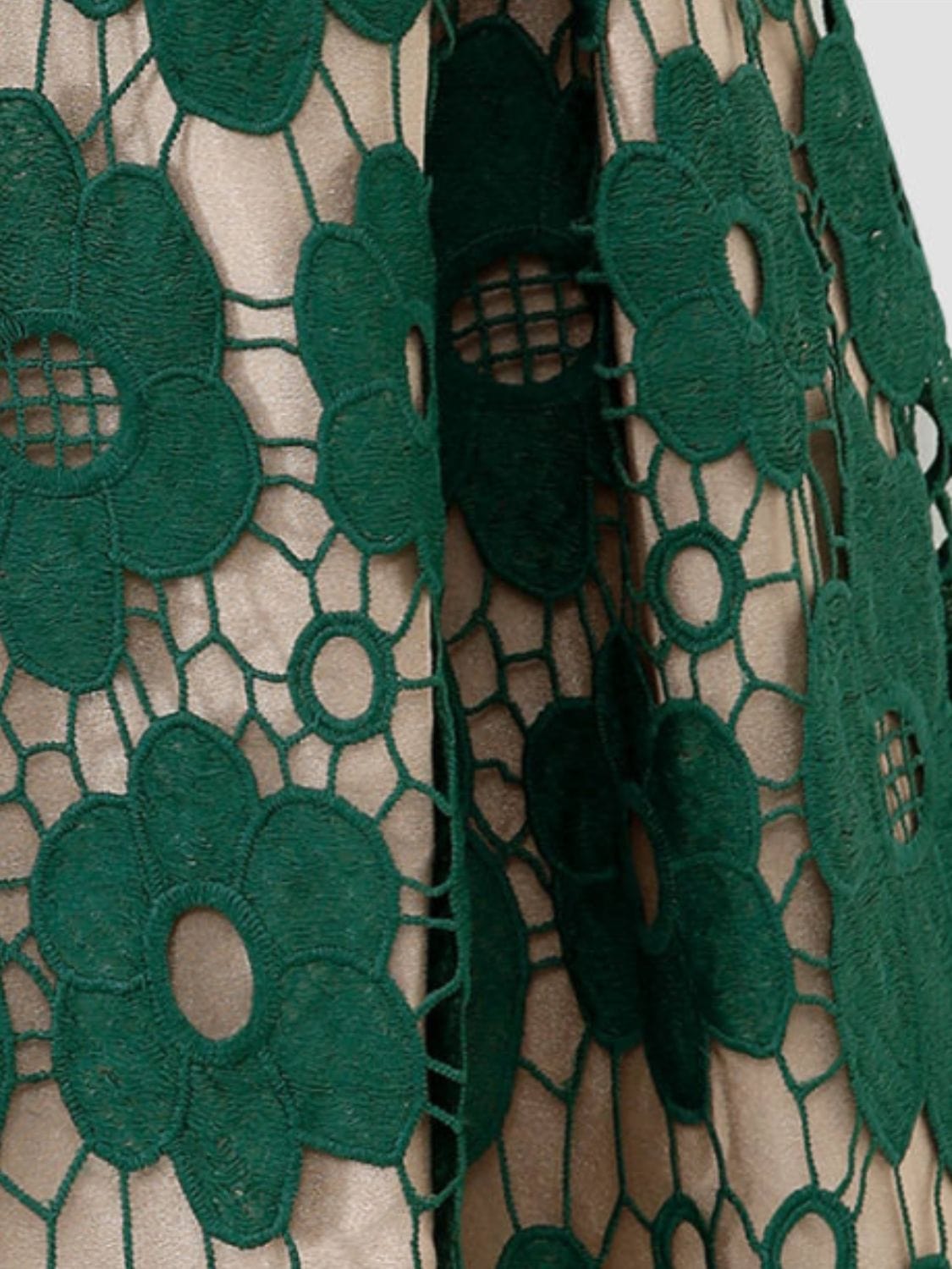 Floral Lace A-Line Skirt - Body By J'ne