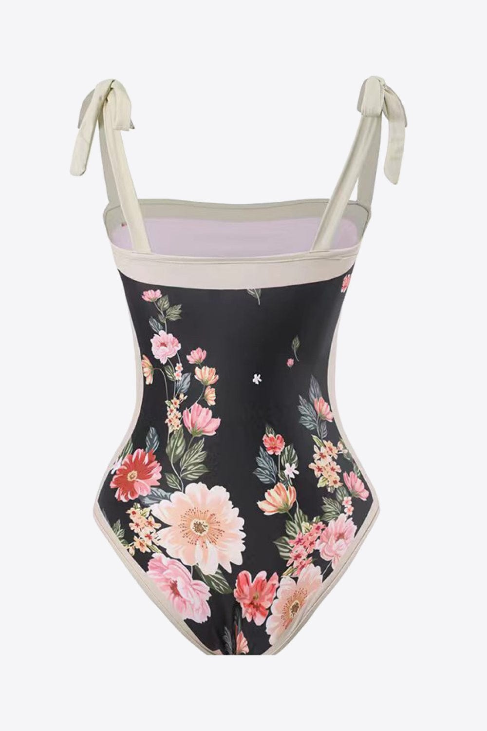 Floral Tie-Shoulder Two-Piece Swim Set - Body By J'ne