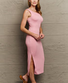 For The Night Fitted Sleeveless Midi Dress - Body By J'ne