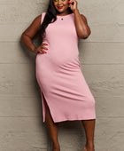 For The Night Fitted Sleeveless Midi Dress - Body By J'ne