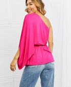 Forever And Always Full Size One Shoulder Top - Body By J'ne