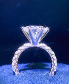 Forever Love Side Stone Moissanite Ring - Body By J'ne