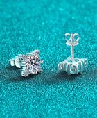 Four Leaf Clover 2 Carat Moissanite Stud Earrings - Body By J'ne