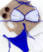 Frill Trill Halter Neck Bikini Set - Body By J'ne