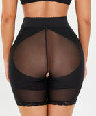 Full Size High-Waisted Lace Trim Shaping Shorts - Body By J'ne
