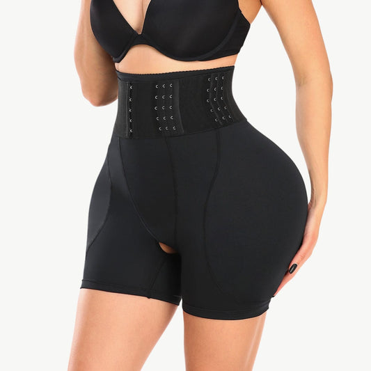 Full Size Removable Pad Shaping Shorts - Body By J'ne