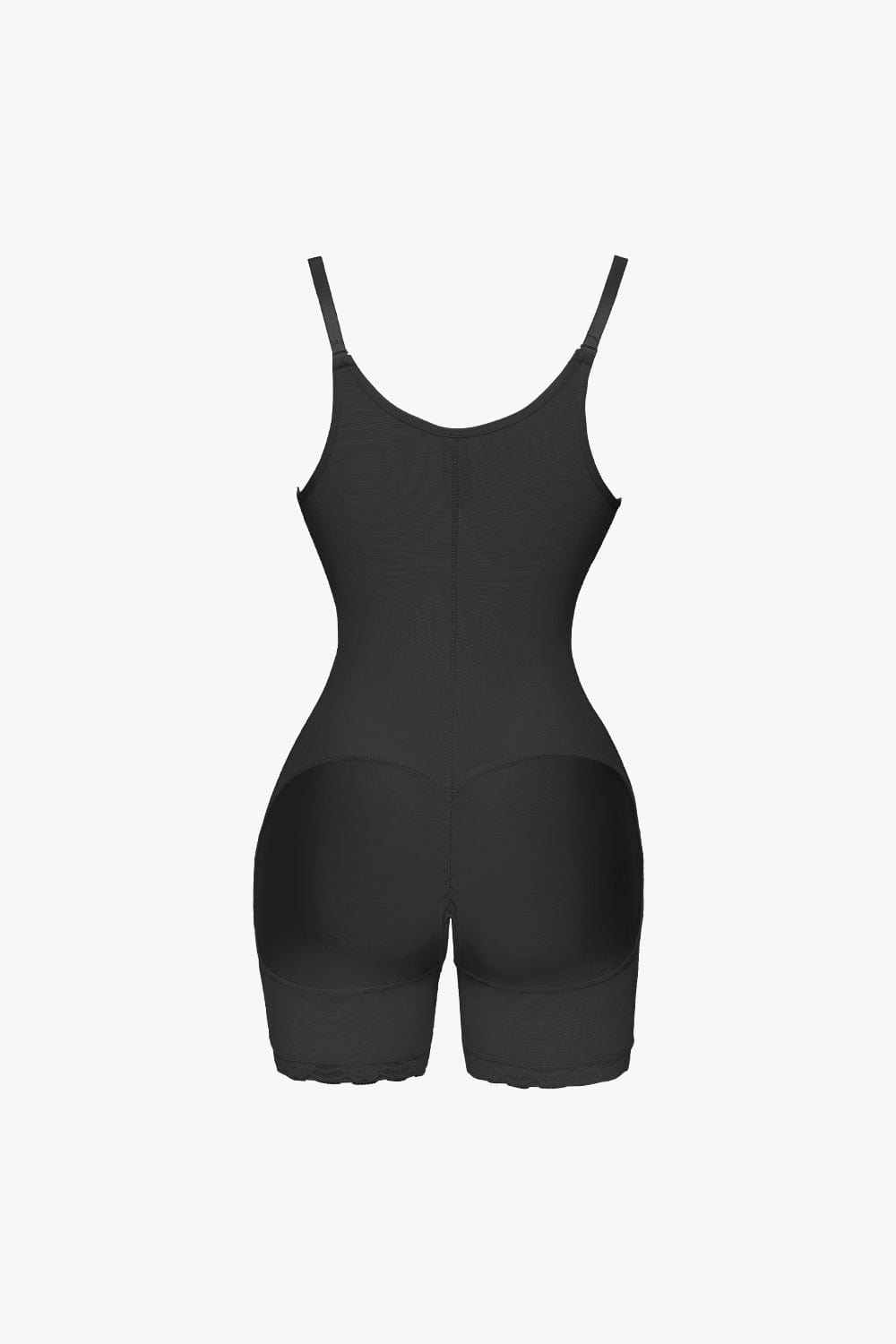 Full Size Side Zipper Under-Bust Shaping Bodysuit - Body By J'ne