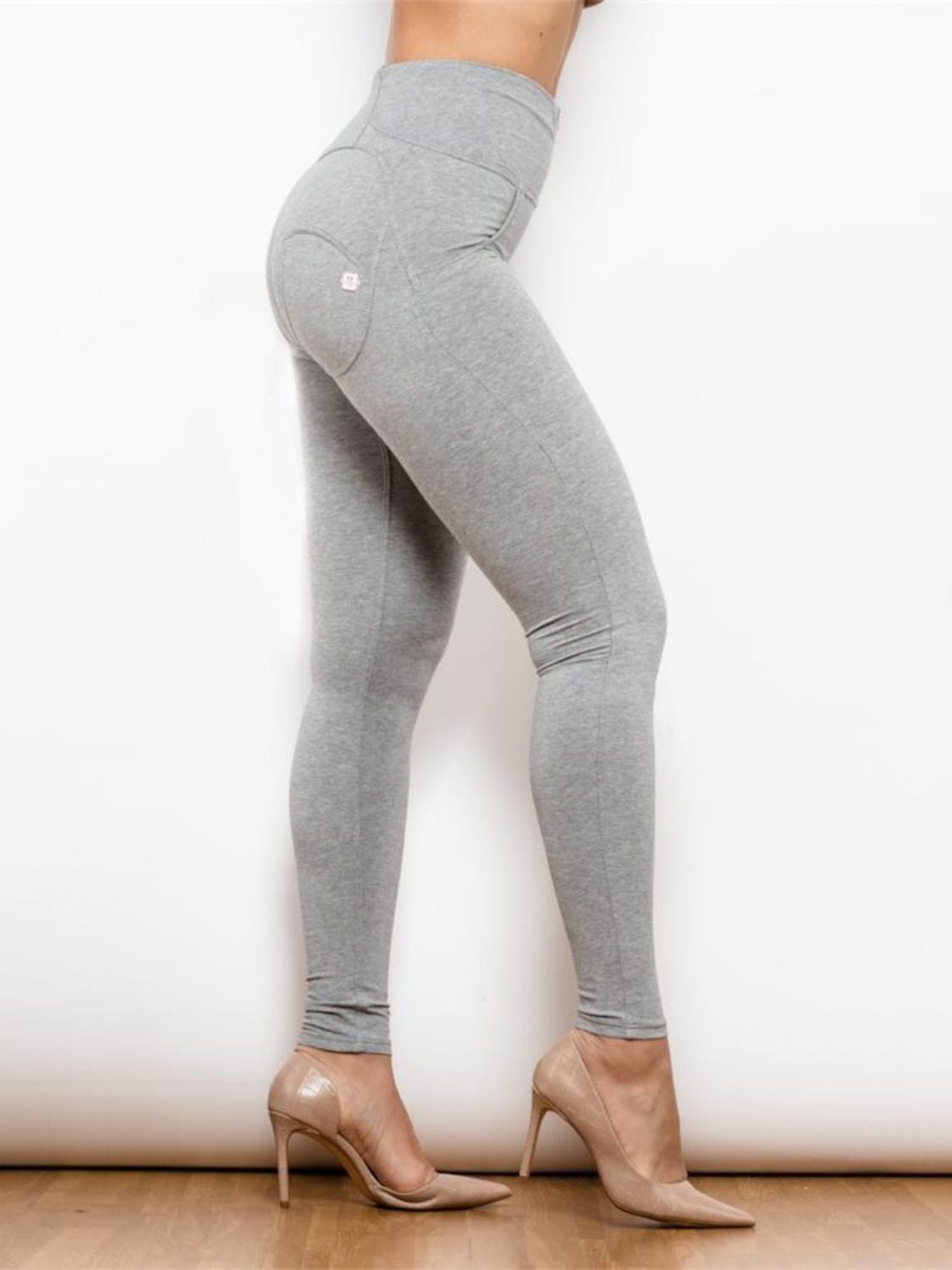 Full Size Zip Detail High Waist Leggings - Body By J'ne