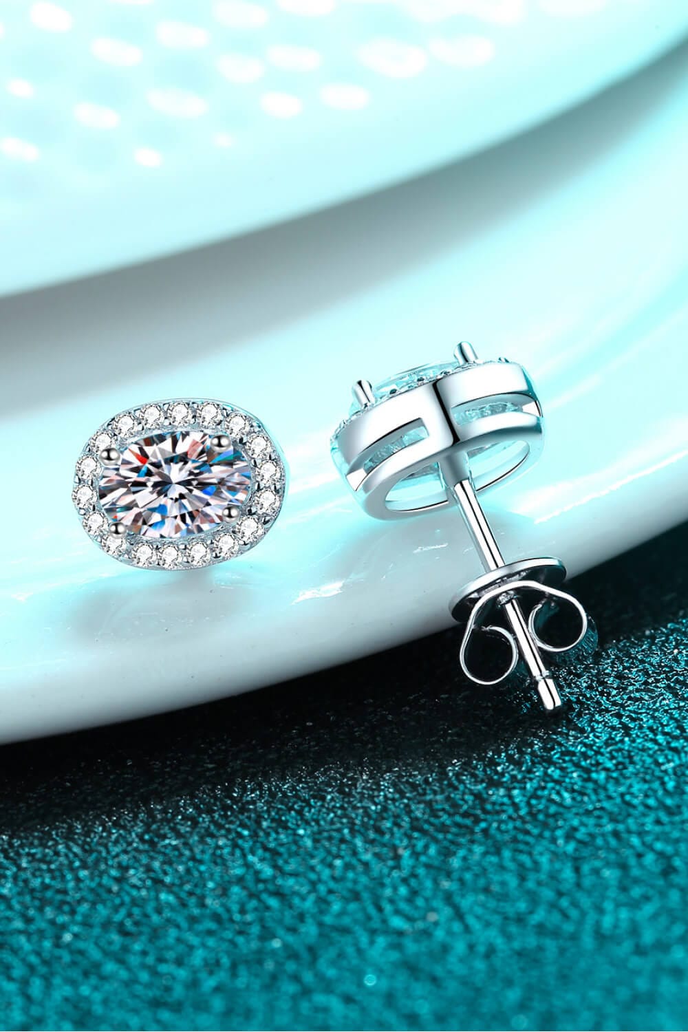 Future Style Moissanite Stud Earrings - Body By J'ne