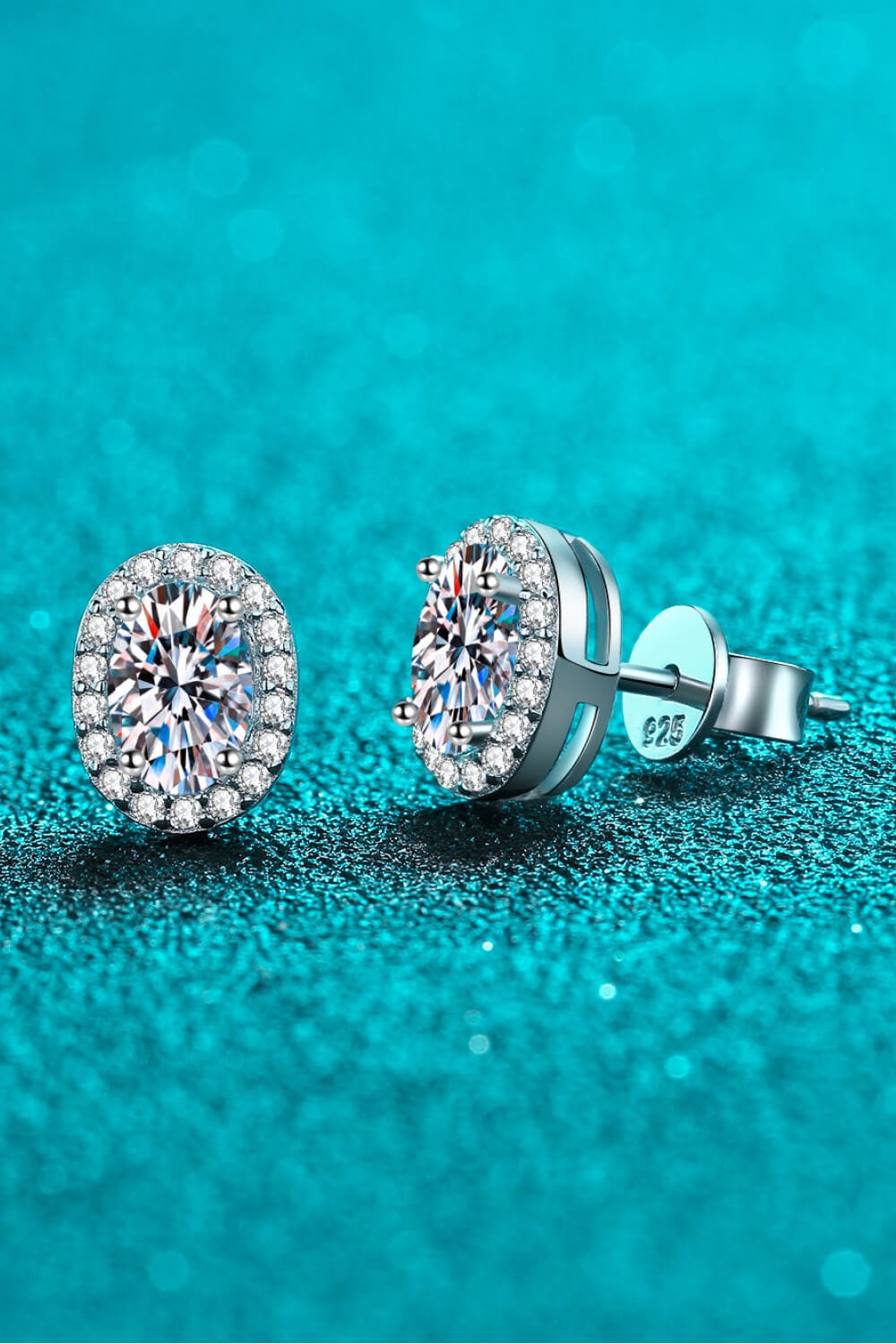 Future Style Moissanite Stud Earrings - Body By J'ne