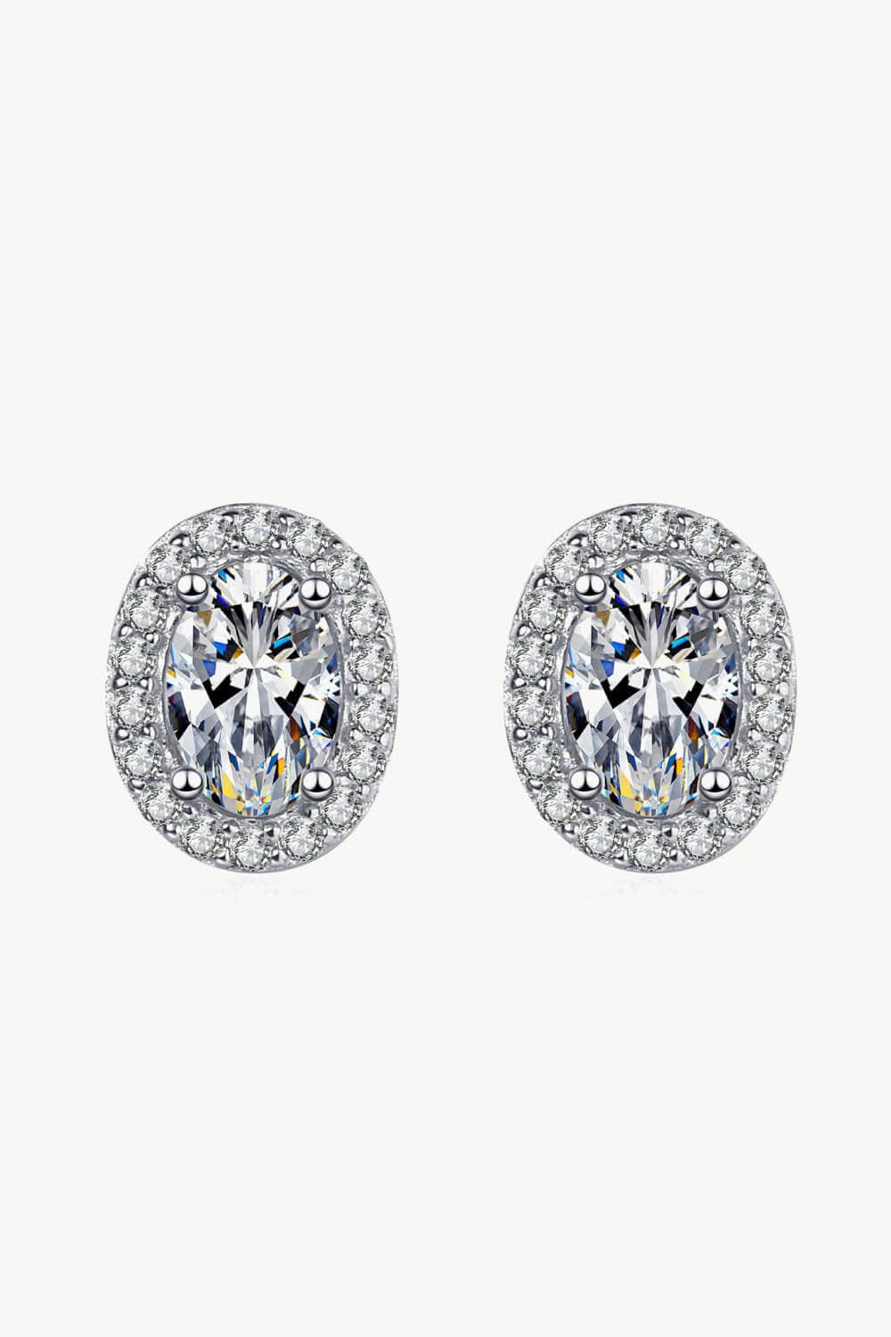 Future Style Moissanite Stud Earrings - Body By J'ne