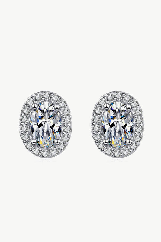 Future Style Moissanite Stud Earrings - Body By J'ne