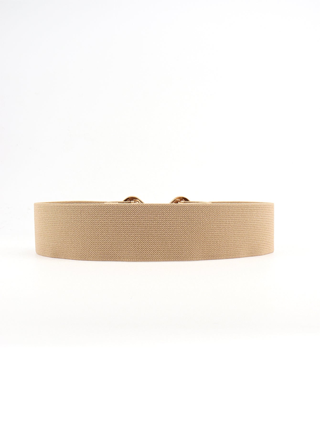 Geometric Buckle Elastic Wide Belt - Body By J'ne