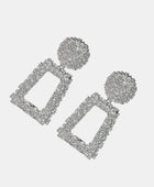 Geometrical Shape Zinc Alloy Dangle Earrings - Body By J'ne