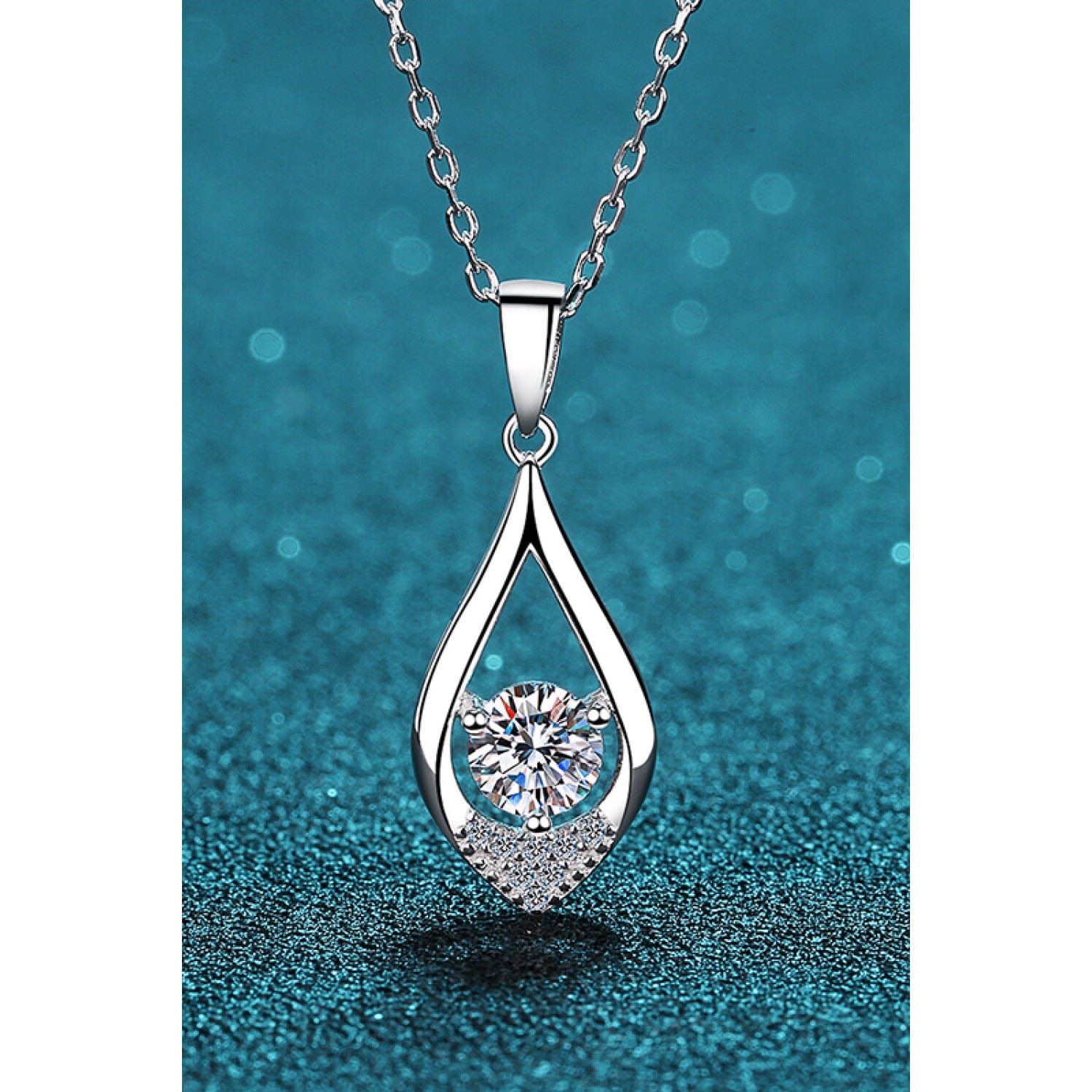 Glamorous Always Moissanite Pendant Necklace - Body By J'ne