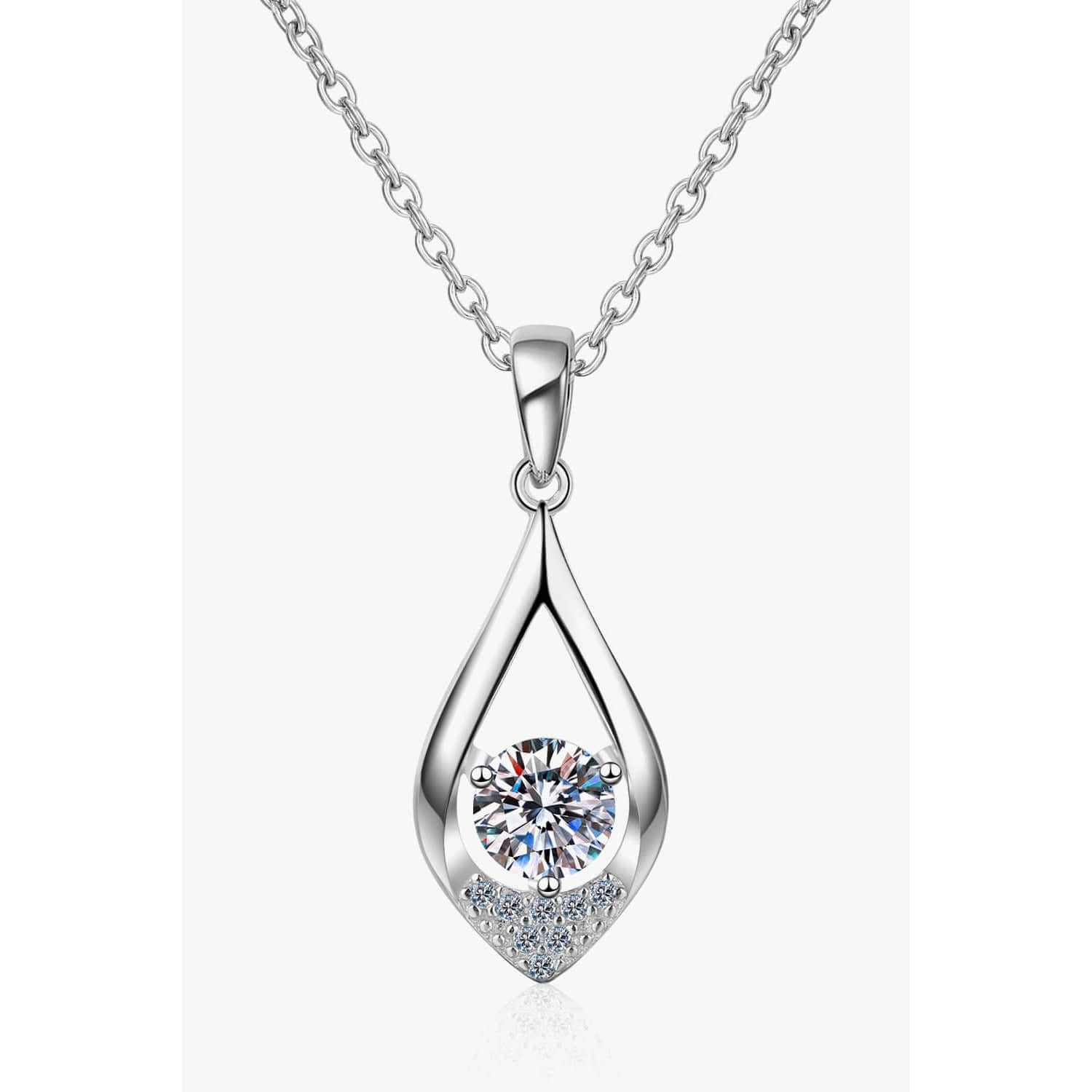 Glamorous Always Moissanite Pendant Necklace - Body By J'ne