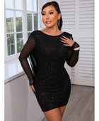 Glitz and Glam Rhinestone Dress - Body By J'ne