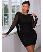 Glitz and Glam Rhinestone Dress - Body By J'ne