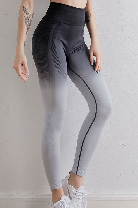 Gradient High Waist Sports Leggings - Body By J'ne