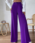 High Waist Wide Leg Pants - Body By J'ne