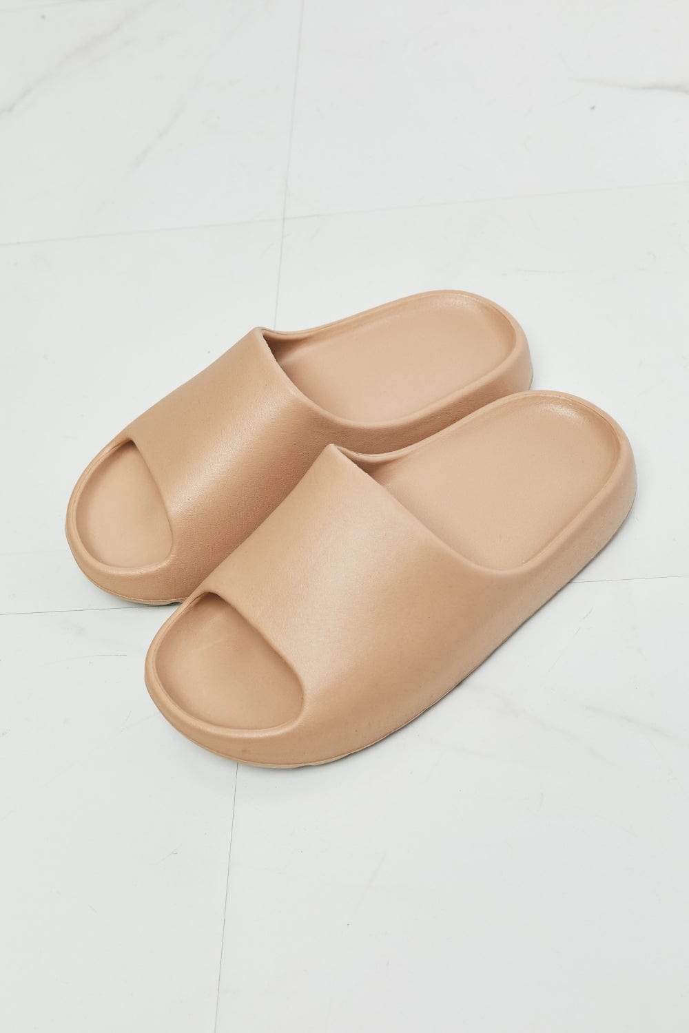 In My Comfort Zone Slides in Beige - Body By J'ne