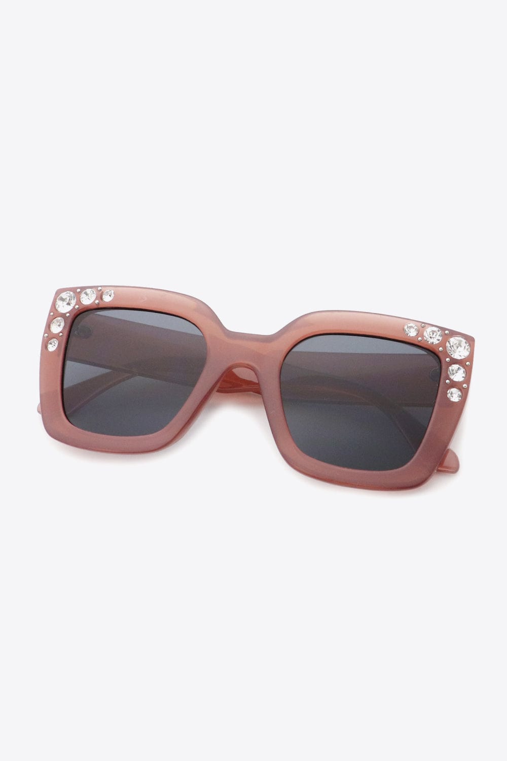 Inlaid Rhinestone Polycarbonate Sunglasses - Body By J'ne