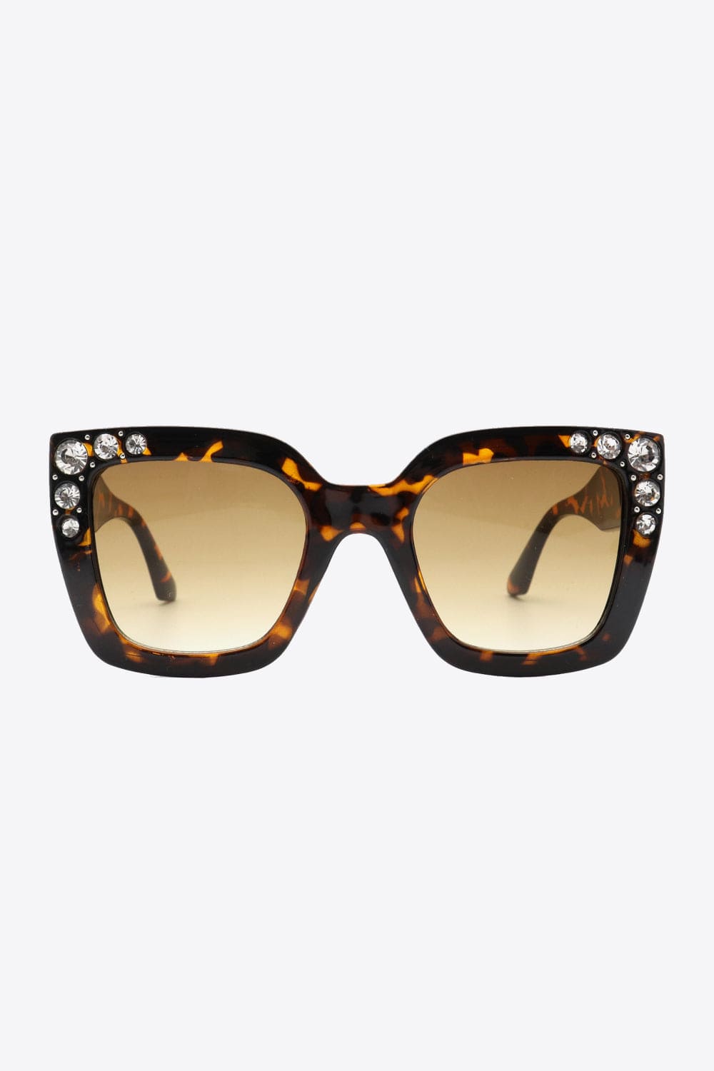 Inlaid Rhinestone Polycarbonate Sunglasses - Body By J'ne