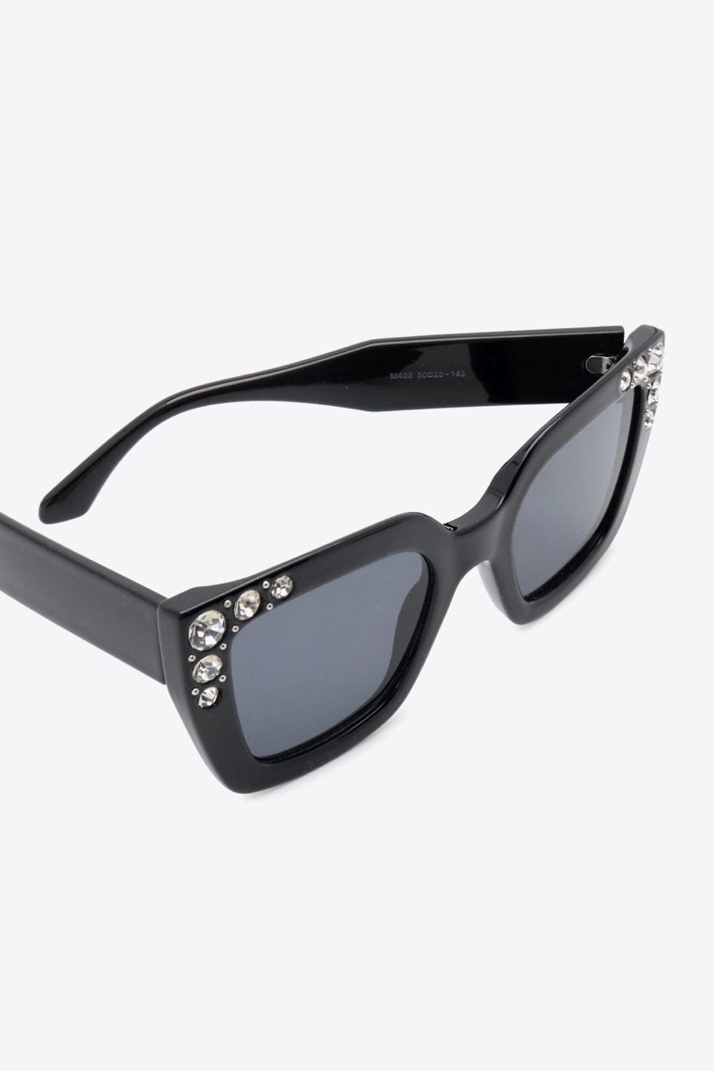 Inlaid Rhinestone Polycarbonate Sunglasses - Body By J'ne