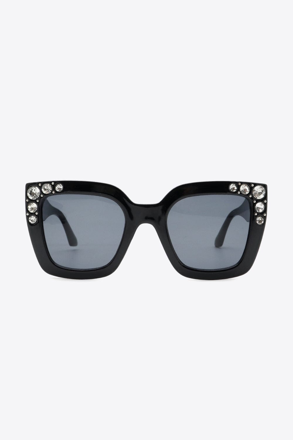 Inlaid Rhinestone Polycarbonate Sunglasses - Body By J'ne