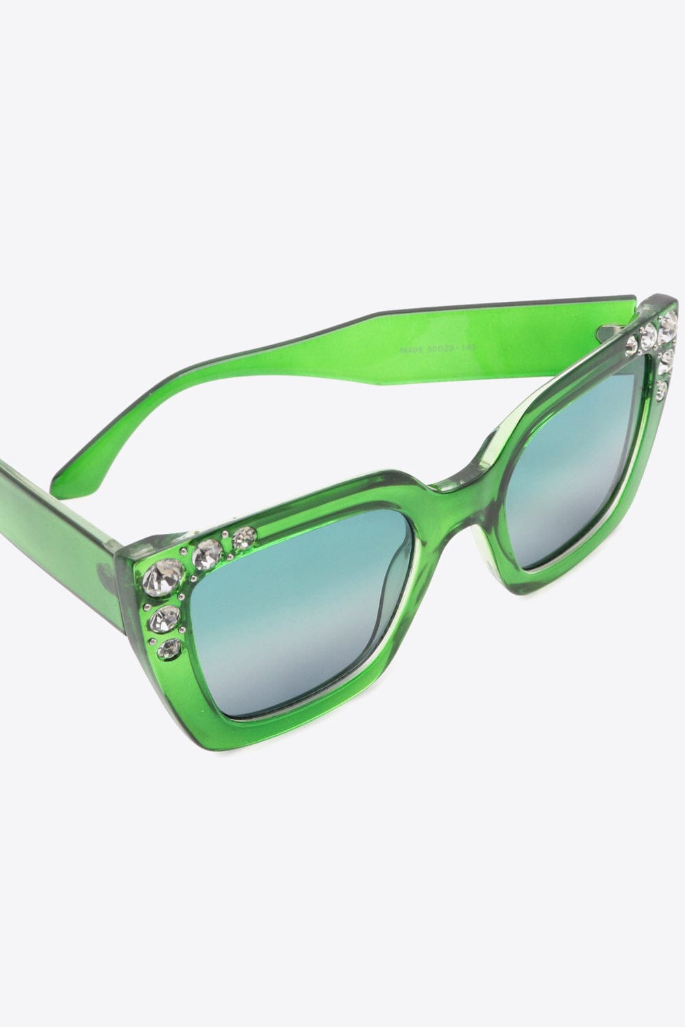 Inlaid Rhinestone Polycarbonate Sunglasses - Body By J'ne