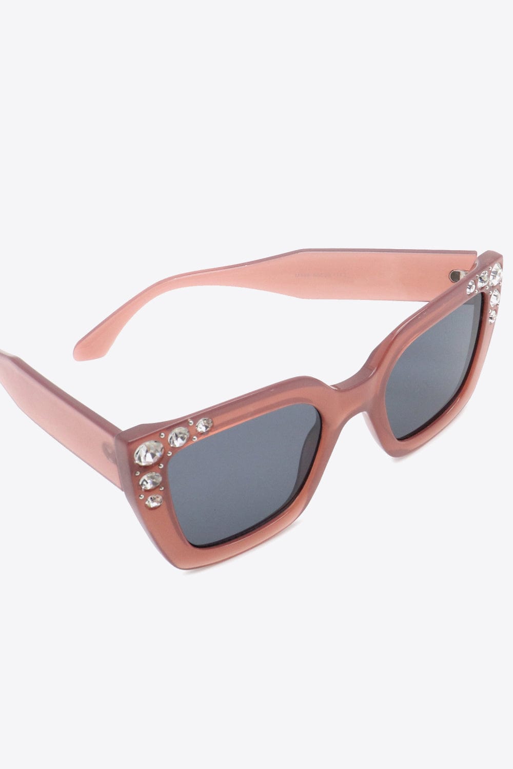 Inlaid Rhinestone Polycarbonate Sunglasses - Body By J'ne